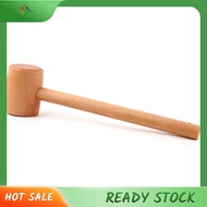 [luxiang.] Beech Wood Leather Carving Hammer DIY Leather Tools Mallet Knocking Installation Hammer