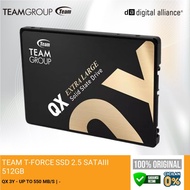 TEAM T-FORCE SSD 2.5 SATAIII 512GB QX 3Y - UP TO 550 MB/S