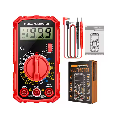 SZ308 Digital Multimeter Voltage Resistance Meter AC/DC Voltage Current Tester Voltmeter Ammeter Met