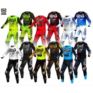 FXR 2025 Podium White / Blue i Vis / Sherbet Camo MX Jersey Set Dirt Bike Clothing Off Road for gasg