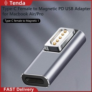 Type-C Female to Magnetic PD Adapter for Air/Pro Fast Charging Magnet Plug Converter