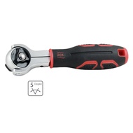 ** Wayne Tools * AOK 1/2 "4 Points 72 Teeth Mini Extra Short Shaking Head Ratchet Plate Rod Wrench H