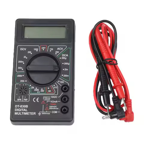 DT830B Electrical Voltmeter Ammeter Handheld Multimeter Electrical Tester Circuit Tester Welding Too