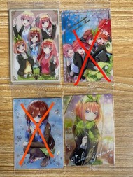 五等分的花嫁 五等分 五等份 餅卡