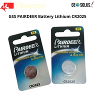 GSS PAIRDEER Battery Lithium CR2025