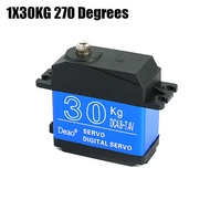 20kg 25kg 30kg 35kg Servo 180 Degree 270 Degree Large Torque Digital Servo Metal Gears 25T Servo Arm