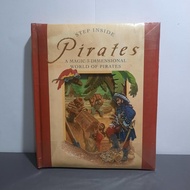 BUKU POP UP - A MAGIC 3D WORLD OF PIRATES - STEP INSIDE PIRATES *IMPORT - ENGLISH LANGUAGE *HARDCOVE