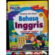 PAUD- ENGLISH LEARNING AND LEARNING BOOK