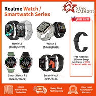 Realme Watch 5 / Techlife Smart Watch P1 / L1 / T16C / T18C Series | Original Realme Malaysia