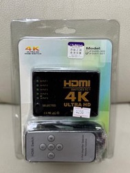 4K Ultra HDMI Switch 5 in 1 Out with IR Remote