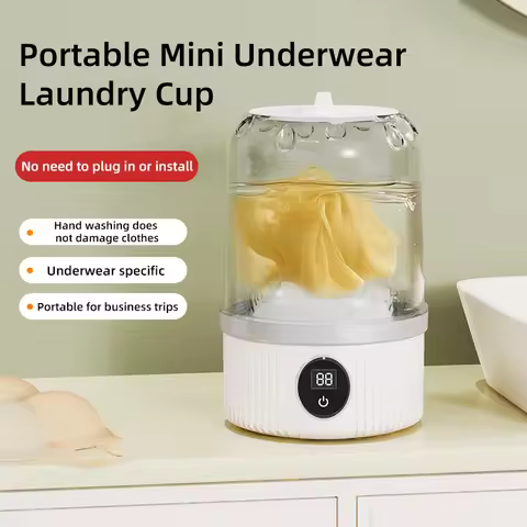 New Wireless washing machine portable underwear cleaner 1L mini Socks Washing Machine Dehydratable L