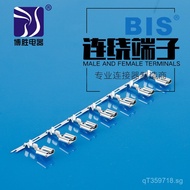 Terminal Block with Wire Wrapping Terminal DJ623-E6.3AB6.3Spring Insert Cold Press Terminal Horizont