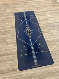 Liforme yoga mat blue Cosmic Moon professional 專業 瑜伽墊 防滑 連袋  4