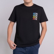 AD Men's Vibrant Top Athleisure Black Tee (S-XL)
