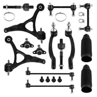 14pcs Front Lower Control Arms Tie Rod Sway Bar Links for Volvo XC90  2003-2014  K640446 K500153 K80
