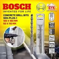 SYK BOSCH SDS-PLUS-1 Drill Bit Masonry & Concrete Drill Bit Drill Accessories Mata Drill Konkrit Mat