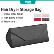 BUBM Travel Storage bag compatible for Dyson Supersonic Hair Dryer,Magnetic Flip PU Leather Dustproof Protection Organizer Gift Case