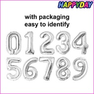 32" Foil Number Balloon 32inch with Packaging 0-9 1258xx Number Balloon Foil Balloon