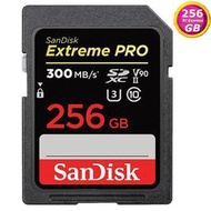 SanDisk 256GB 256G SDXC Extreme Pro 300MB/s SD V90 8K UHS-IISD SDSDXDK-256G 相機記憶卡