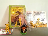 迪士尼Disney 獅子王Lion King 辛巴Simba 刀疤 Jigsaw Puzzel figure