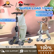 Scooter for kids with LED Music Lights 3in1 for scooter Kids Scooter folding scooter for kids