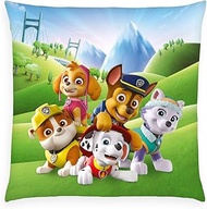 Herding Paw Patrol Cushion, 40 x 40 cm, Soft Decorative and Cuddly Cushion for Children, 100% Polyes