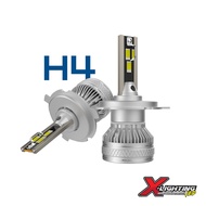 X-LIGHTING X6 PRO หลอดไฟรถยนต์ LED 120W 20000LM 6500K ของแท้รับประกัน 18 เดือน H4 H11 HB3 HB4 H7 H1