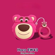For Hoco EW43 Case Casing Soft Silicone Creative Cartoons Earphone Case Cover NO.5