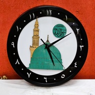 Jam Dinding Wall Clock 30cm | Jam Cover Islamik Pattern