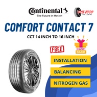 CONTINENTAL COMFORT CONTACT 7 CC7 TYRE 14 15 16 INCH 175/65R14 185/55R15 195/55R15 185/60R15 175 65 14 MYVI TAYAR