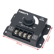 Dimmer Lampu LED 12 Volt / Dimmer LED DC 12V-24V 30A Saklar Dimmer Lampu Brightness Adjuster