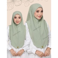 TUDUNG SARUNG BAWAL LAYLA MOSCREPE TAYA BEATS FAEZAH ILAI BIDA - Moscrepe Anti Tembam Anti Pekak den