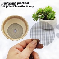 NONEDYODYE9I 50PCS/Set Flower Pot Hole Mesh Pad, Breathable Prevent Soil Loss Bonsai Drainage Screen