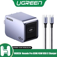 UGREEN  Nexode Pro 65W/45W USB C Charger Mini Foldable Fast Wall Charger Power Adapter