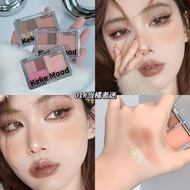 Four-Color Eyeshadow Blush Comprehensive Palette All-in-One Palette Pearles