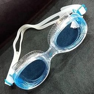 (特價款)SPEEDO泳鏡-無度數/基礎泳鏡/成人泳鏡Futura Classic SD8108983537透明藍