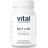 Vitamin D3 + K2 Nutrien Penting |   2000 IU |   Suplemen Vitamin D3 K2 |   Kompleks Vitamin D untuk 