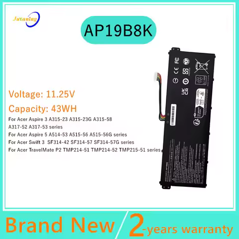 Laptop battery For Acer Aspire 3 A315-23 A315-23G A315-58 A317-52 A317-53 5 A514-53 A515-56 Swift 3 
