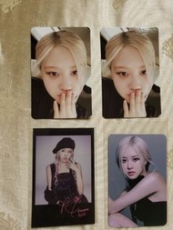 BLACKPINK Rosé born pink小卡