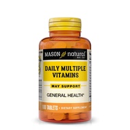 Daily Multiple Vitamins - Vitamins A, C, D3, E, B1, B2, B3, B6, B12, Folate and Calcium for Overall 