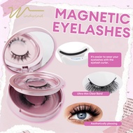 COD 4 Pieces (2 Pairs) One-Piece Magnetic Eyelash Extension Set Reusable With Installation Tools No 