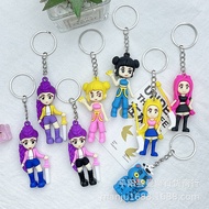 Demon Hunters pvc keychain pendant Korean KPop Demon Hunters star peripheral pendant two-dimensional