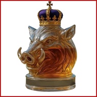 Whiskey Decanter Glass Animal Jug Wine Decanter Artistic Alcohol Dispenser for Drinks Vodka Brandy T