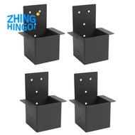 4 Pcs Pergola Brackets 4x4in ( Actual 3.6 "X 3.6") Rafter Post Brackets Pergola Kit, Gazebo Brackets