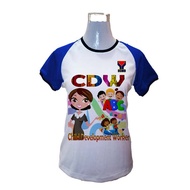 【Ready Stock】 Child Development Worker -CDW Sublimation Shirt