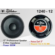SPEAKER KOMPONEN BLACK SPIDER 1240 12 INCH BLACKSPIDER 1240-12 12INCH 600
