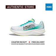 รับประกันของแท้ Hoka One One Mach X " White Green " รองเท้ากีฬา 1141450 - WBGL รับประกัน 1 ปี