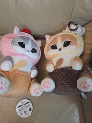 正版Mofusand 雪糕冰淇淋公仔日版 mofusand 公仔車厘子