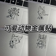 Crazy Animal City Cute Judy Nick Metal Sticker Mobile Phone DIY Animal City Sticker Waterproof Car S