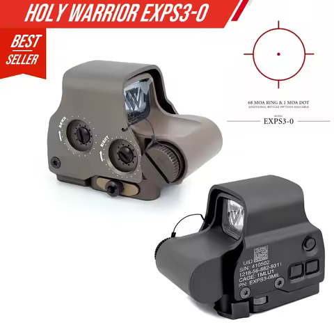 Holy Warrior S1 EXPS-3-0 NV Fucntion 558 Red Dot Sight Hunting Holographic Scope with Full Original 